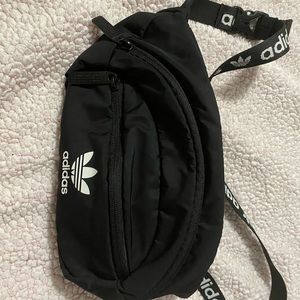 ADIDAS ORIGINALS BLACK & WHITE FANNY PACK